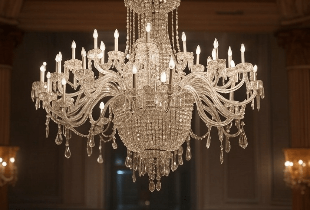 architectural concepts for crystal chandeliers