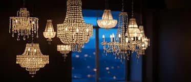 Floating chandelier